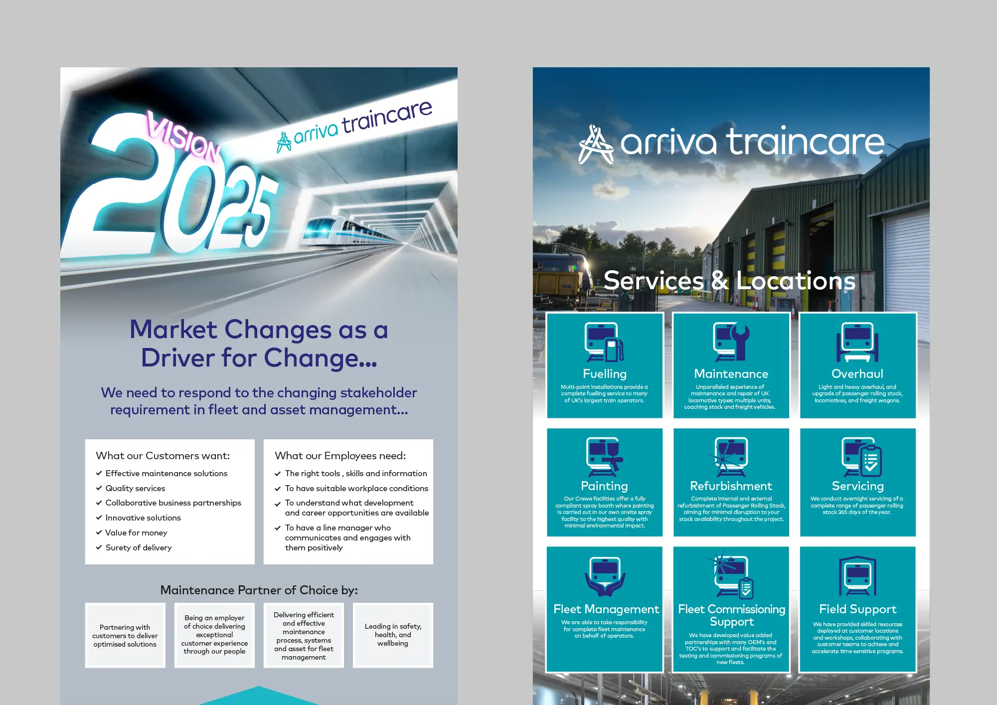 2024 Arriva Traincare Roller Banner 03