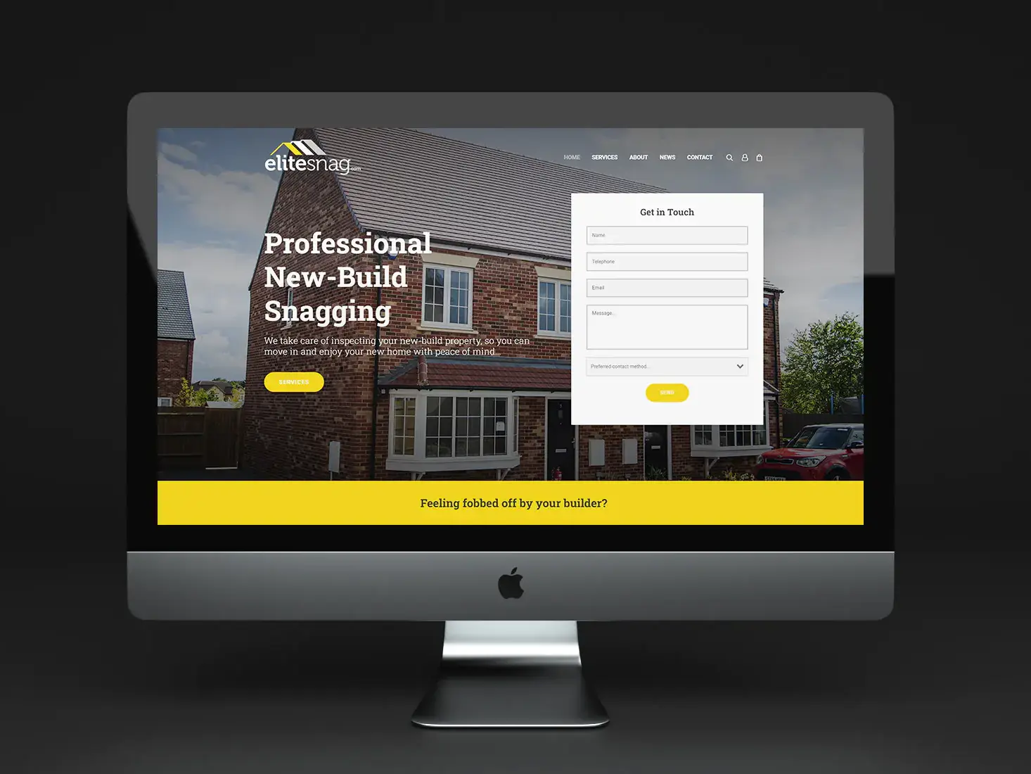 Elite Snag Website Development 01
